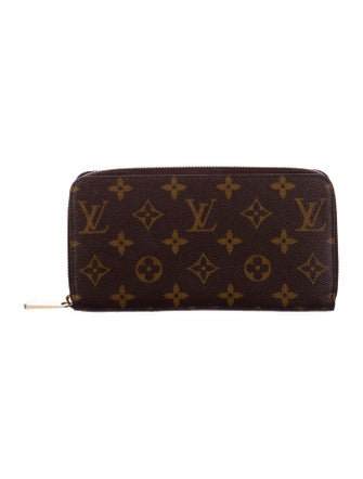 Louis Vuitton LV Monogram Coated Canvas Zippy Wallet