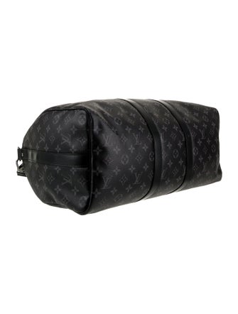 Louis Vuitton Monogram Eclipse Keepall Bandouliere 45