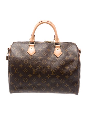 Louis Vuitton LV Monogram Speedy Bandouliere 30