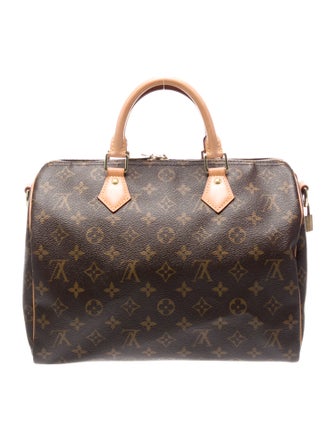 Louis Vuitton LV Monogram Speedy Bandouliere 30
