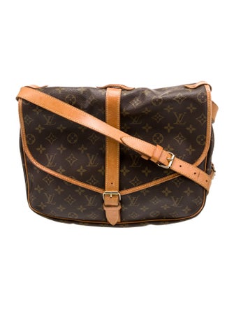 Louis Vuitton Monogram Saumur 35