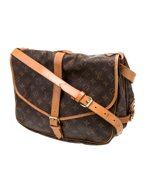 Louis Vuitton Monogram Saumur 35