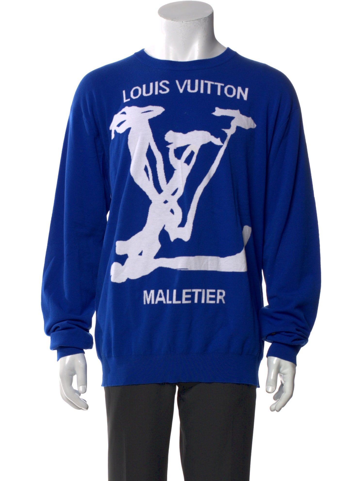 Louis Vuitton 2020 Signature Logo Pullover