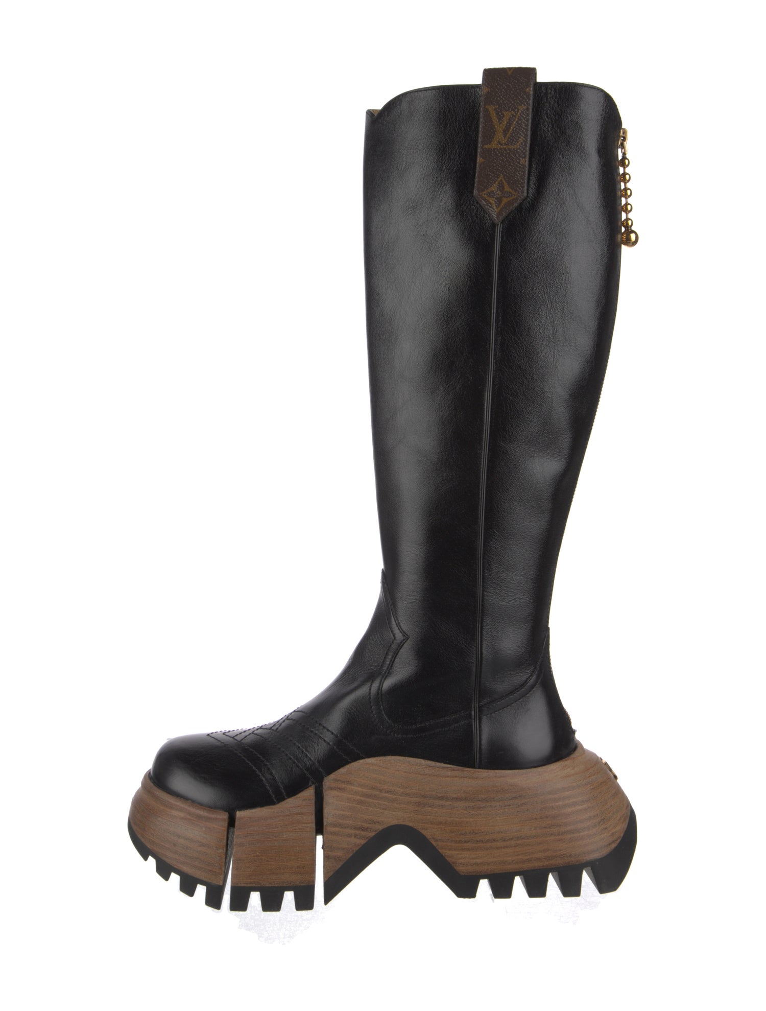 Louis Vuitton LV Monogram Leather Boots