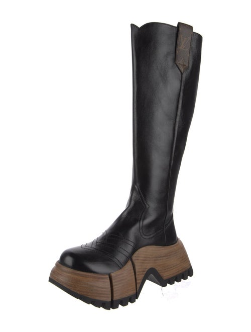 Louis Vuitton LV Monogram Leather Boots
