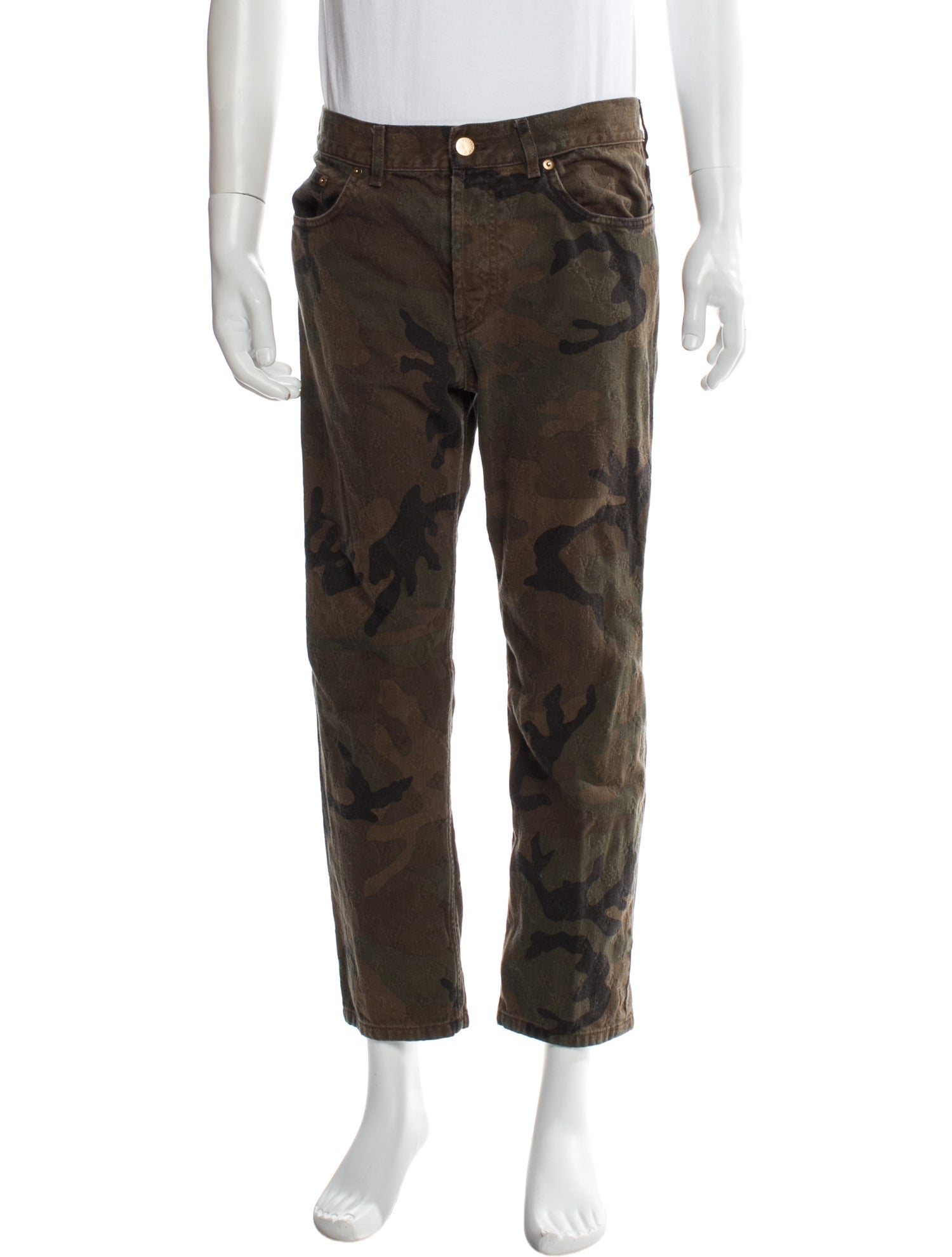 Louis Vuitton x Supreme 2017 Straight-Leg Jeans