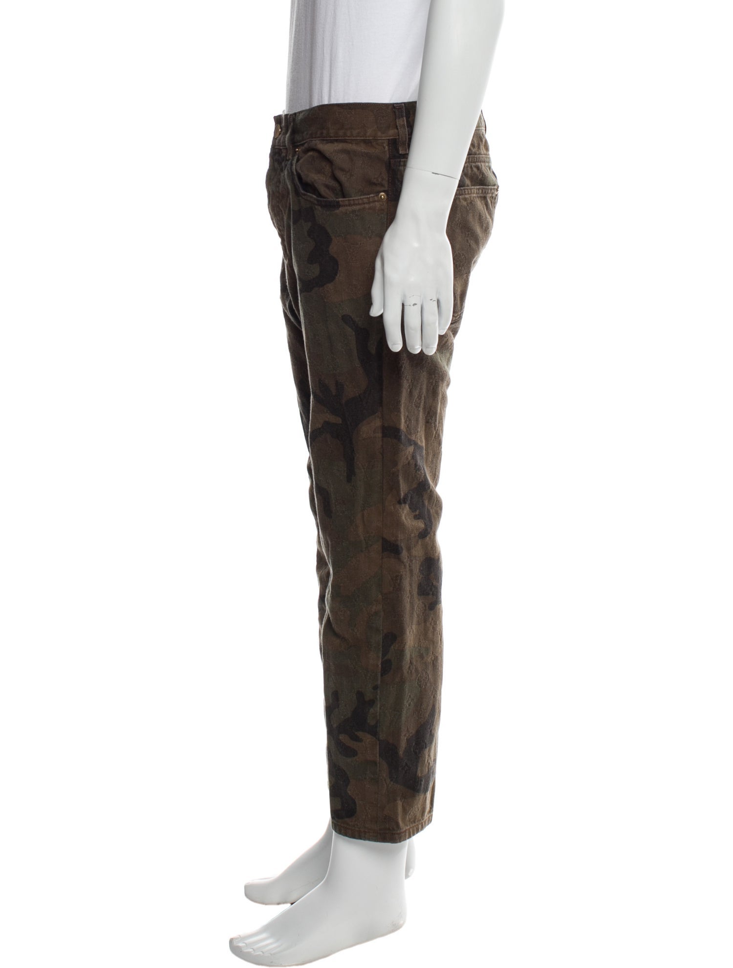 Louis Vuitton x Supreme 2017 Straight-Leg Jeans