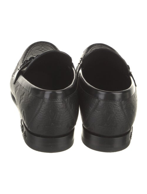 Louis Vuitton LV Monogram Leather Dress Loafers