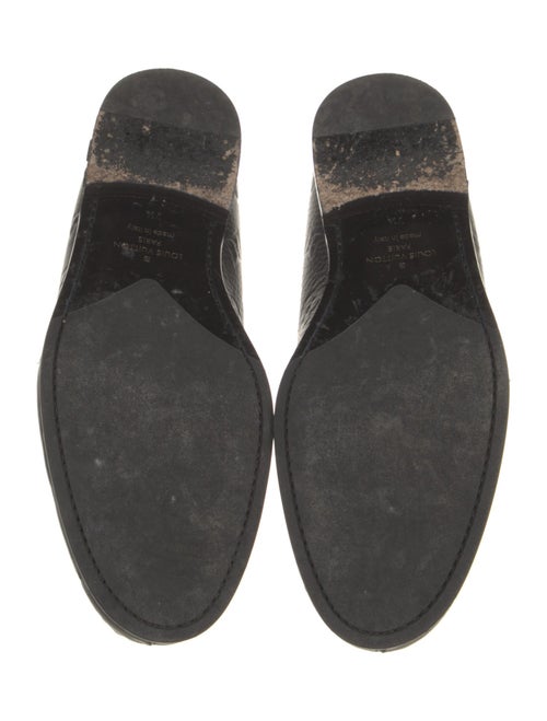 Louis Vuitton LV Monogram Leather Dress Loafers