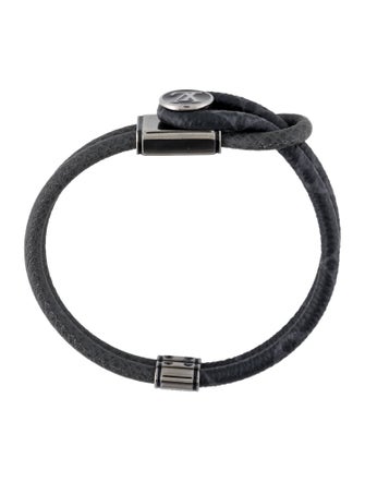 Louis Vuitton Leather Loop It Wrap Bracelet