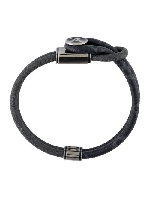Louis Vuitton Leather Loop It Wrap Bracelet