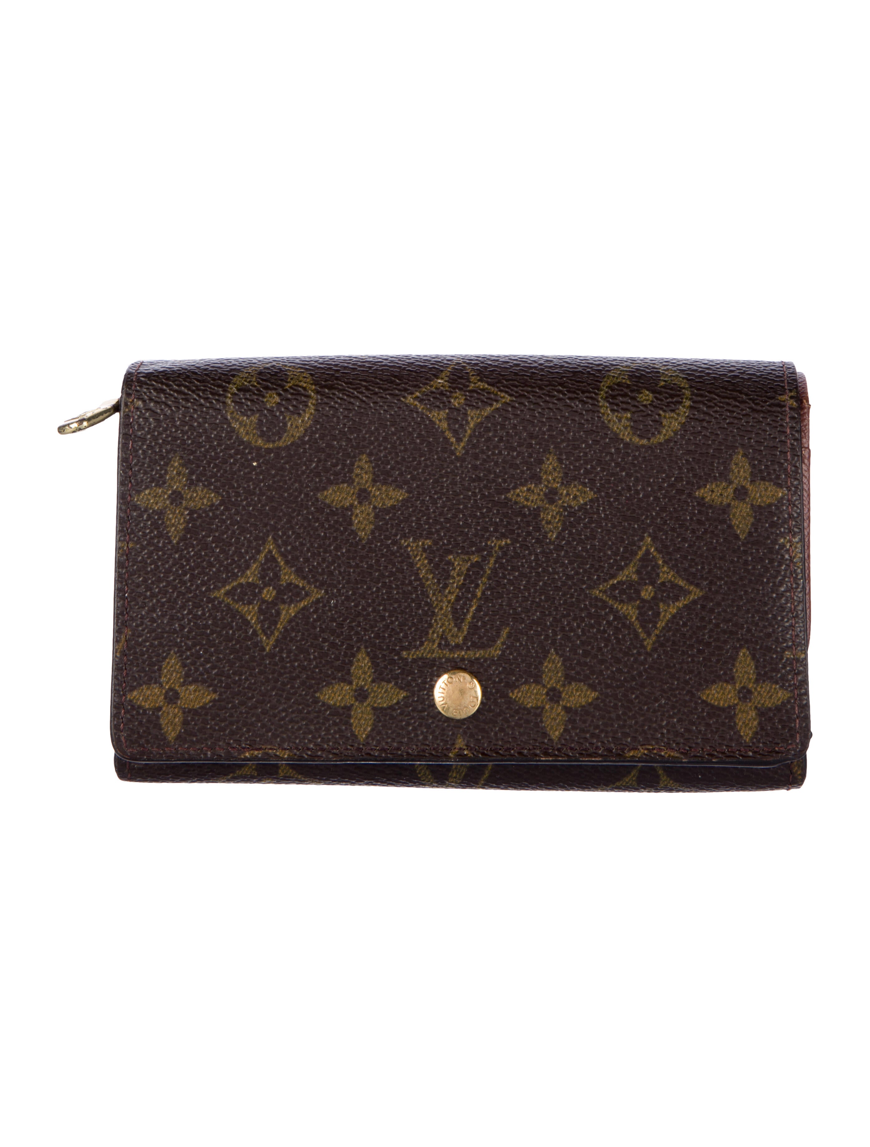 Louis Vuitton LV Monogram Coated Canvas Wallet