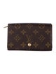 Louis Vuitton LV Monogram Coated Canvas Wallet