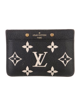 Louis Vuitton LV Monogram Leather Card Case