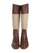 Louis Vuitton LV Monogram Leather Riding Boots