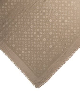 Louis Vuitton Silk LV Monogram Shawl