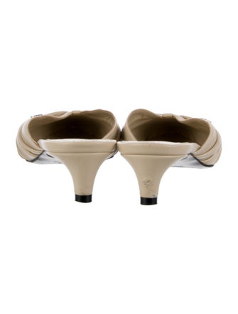 Louis Vuitton Leather Mules