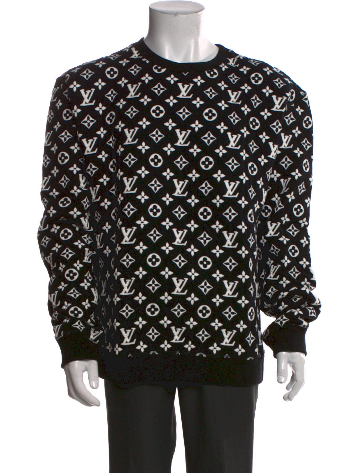 Louis Vuitton LV Monogram Crew Neck Sweatshirt