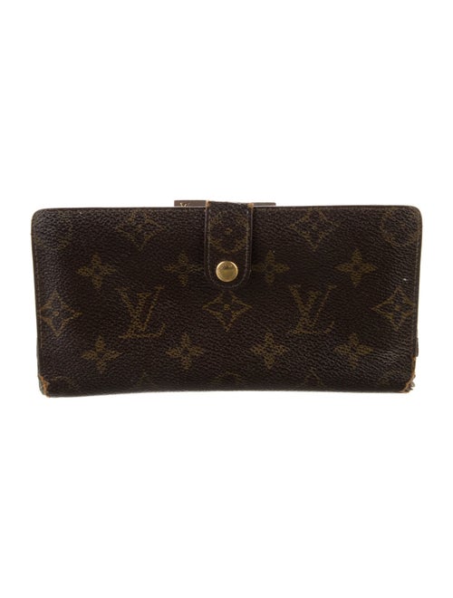 Louis Vuitton LV Monogram Coated Canvas French Purse