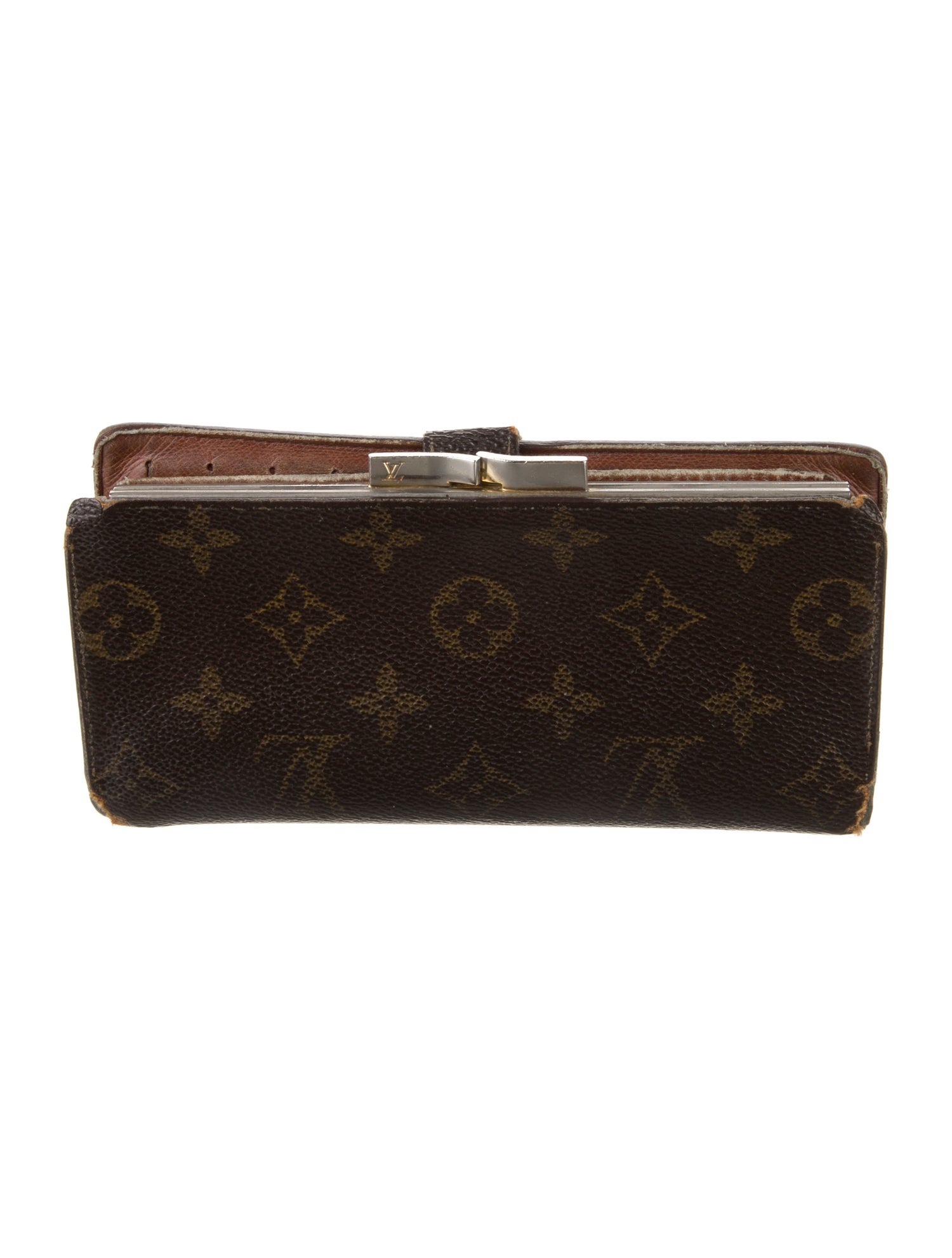 Louis Vuitton LV Monogram Coated Canvas French Purse