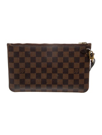 Louis Vuitton Damier Ebene Neverfull Pouch