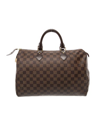 Louis Vuitton Damier Ebene Speedy 35