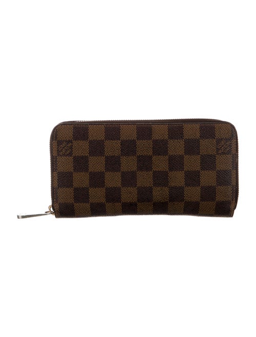 Louis Vuitton 2013 Damier Ebene Pattern Zippy Wallet