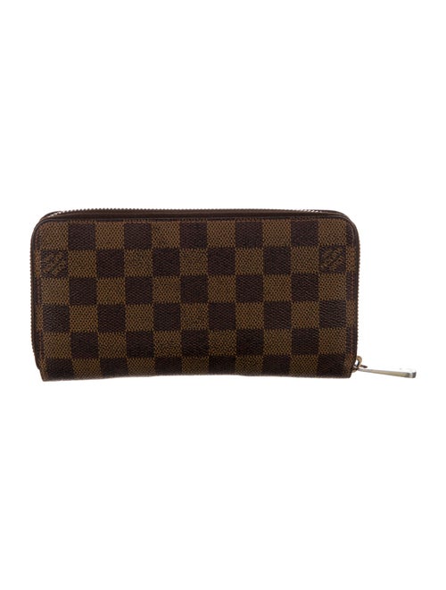 Louis Vuitton 2013 Damier Ebene Pattern Zippy Wallet
