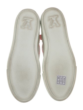 Louis Vuitton Monogram Pattern Mesh Sneakers