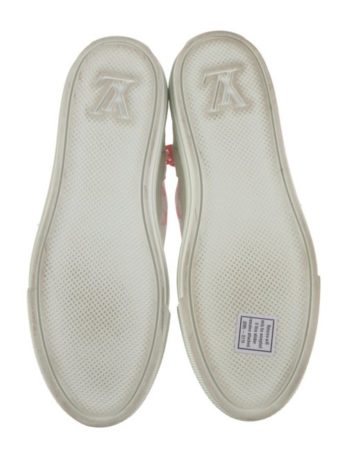 Louis Vuitton Monogram Pattern Mesh Sneakers