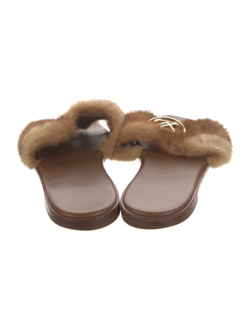Louis Vuitton Fur Slides
