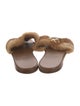 Louis Vuitton Fur Slides