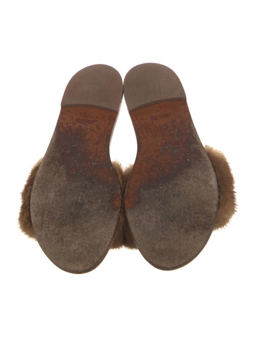 Louis Vuitton Fur Slides