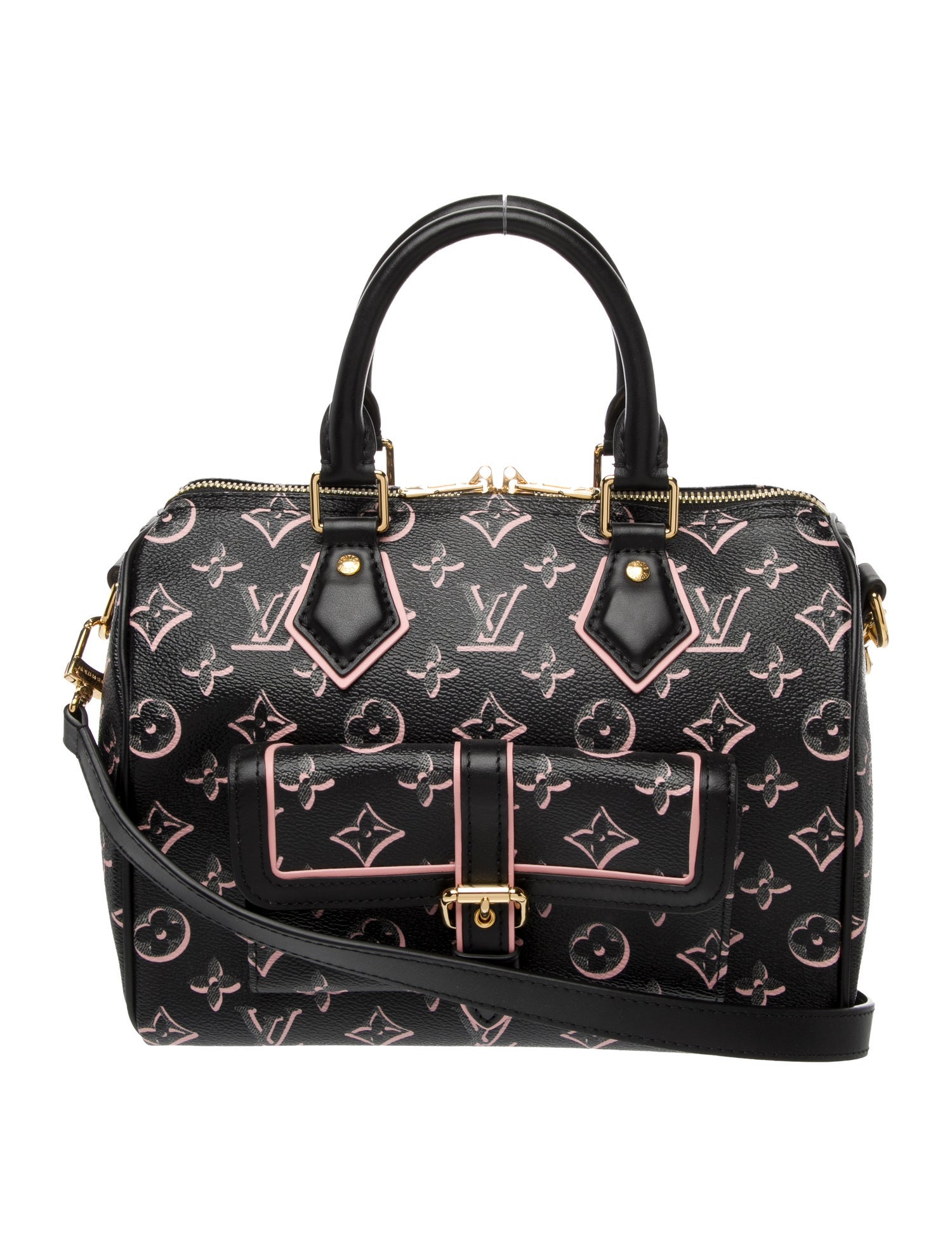 Louis Vuitton LV Monogram Speedy Bandouliere 25