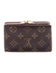 Louis Vuitton 2004 LV Monogram French Purse
