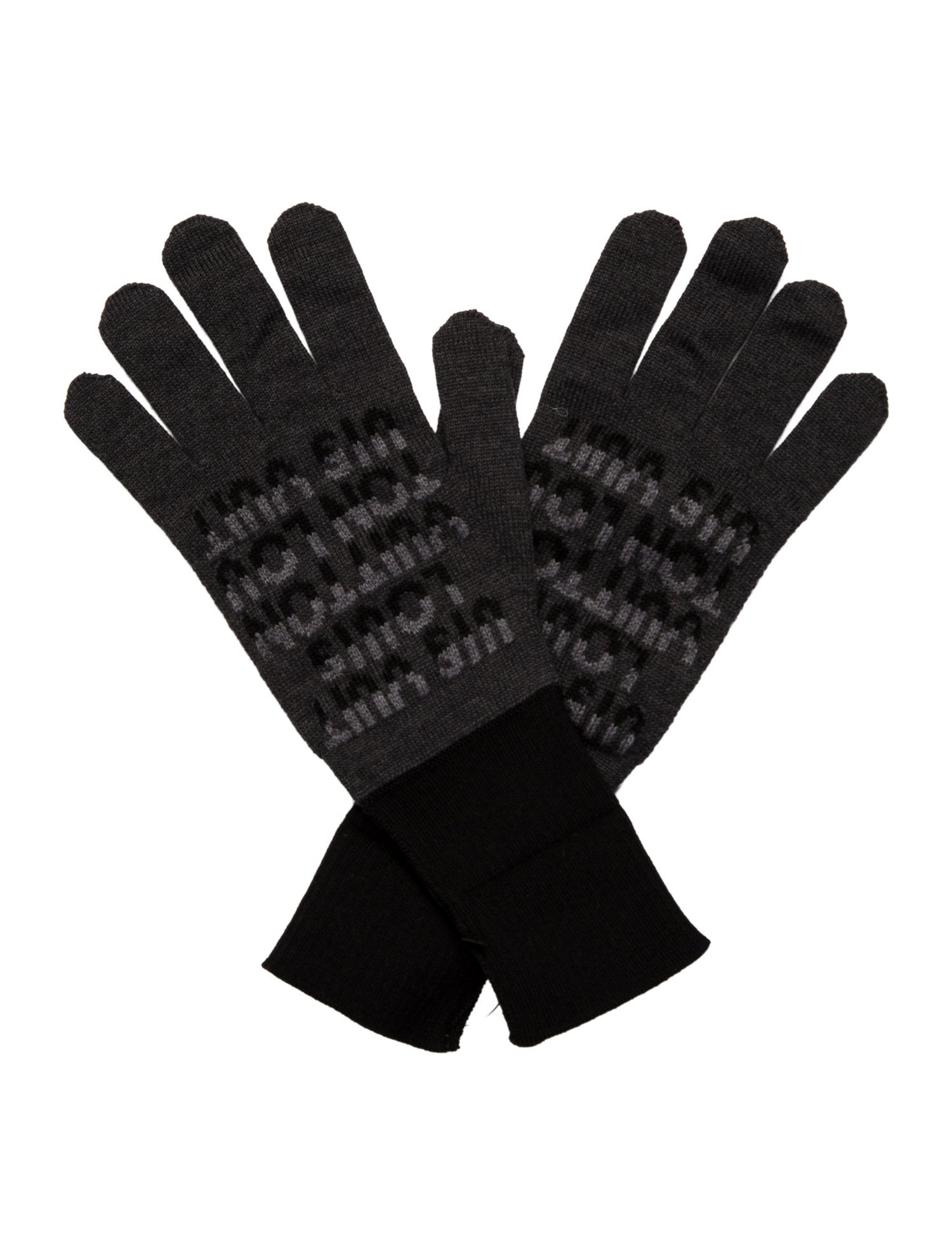 Louis Vuitton Wool Split Gloves