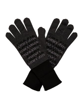 Louis Vuitton Wool Split Gloves