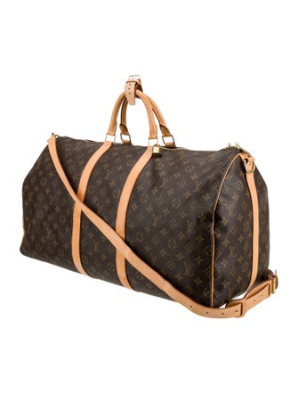 Louis Vuitton LV Monogram Keepall Bandouliere 55