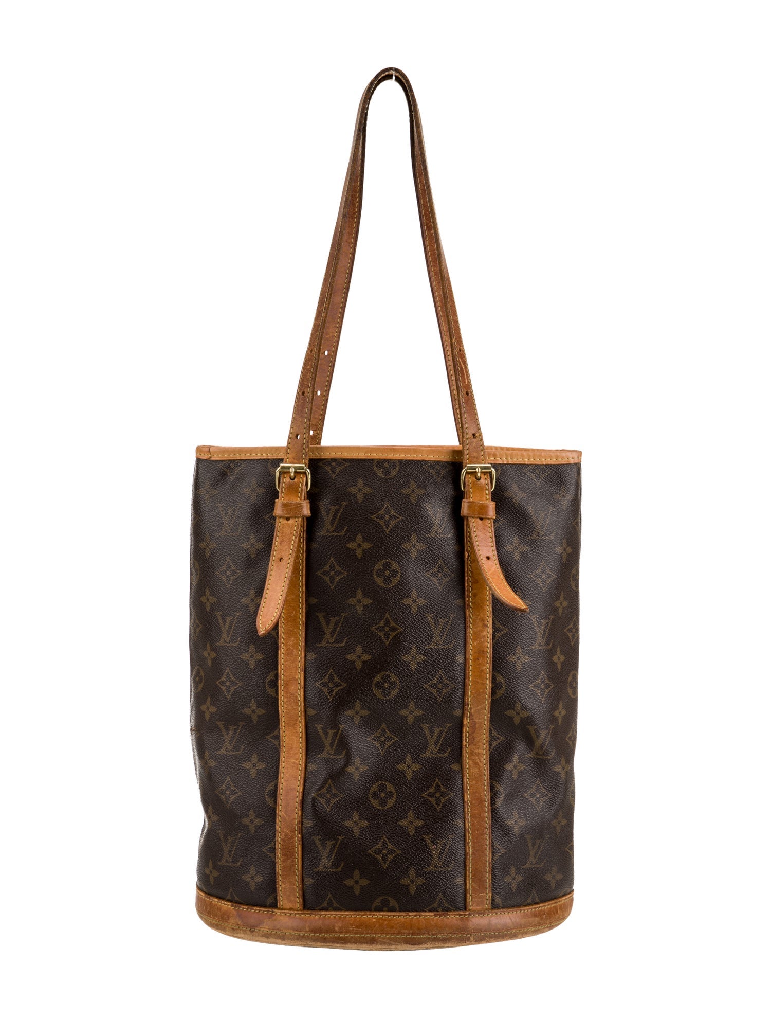 Louis Vuitton LV Monogram Bucket 27 Vintage