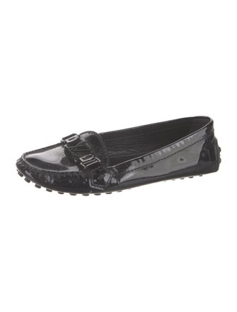 Louis Vuitton LV Monogram Patent Leather Loafers