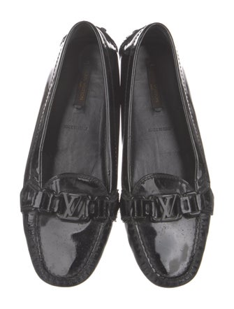 Louis Vuitton LV Monogram Patent Leather Loafers