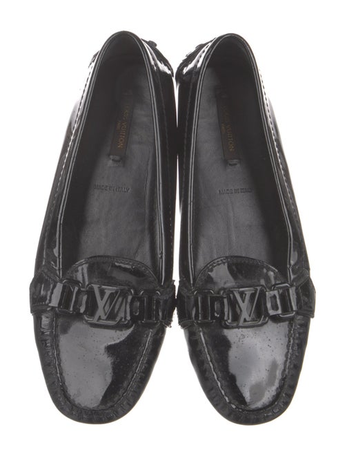 Louis Vuitton LV Monogram Patent Leather Loafers