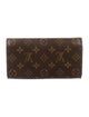 Louis Vuitton LV Monogram Coated Canvas International Wallet