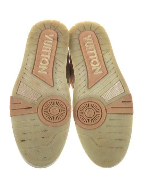 Louis Vuitton Leather Printed Sneakers