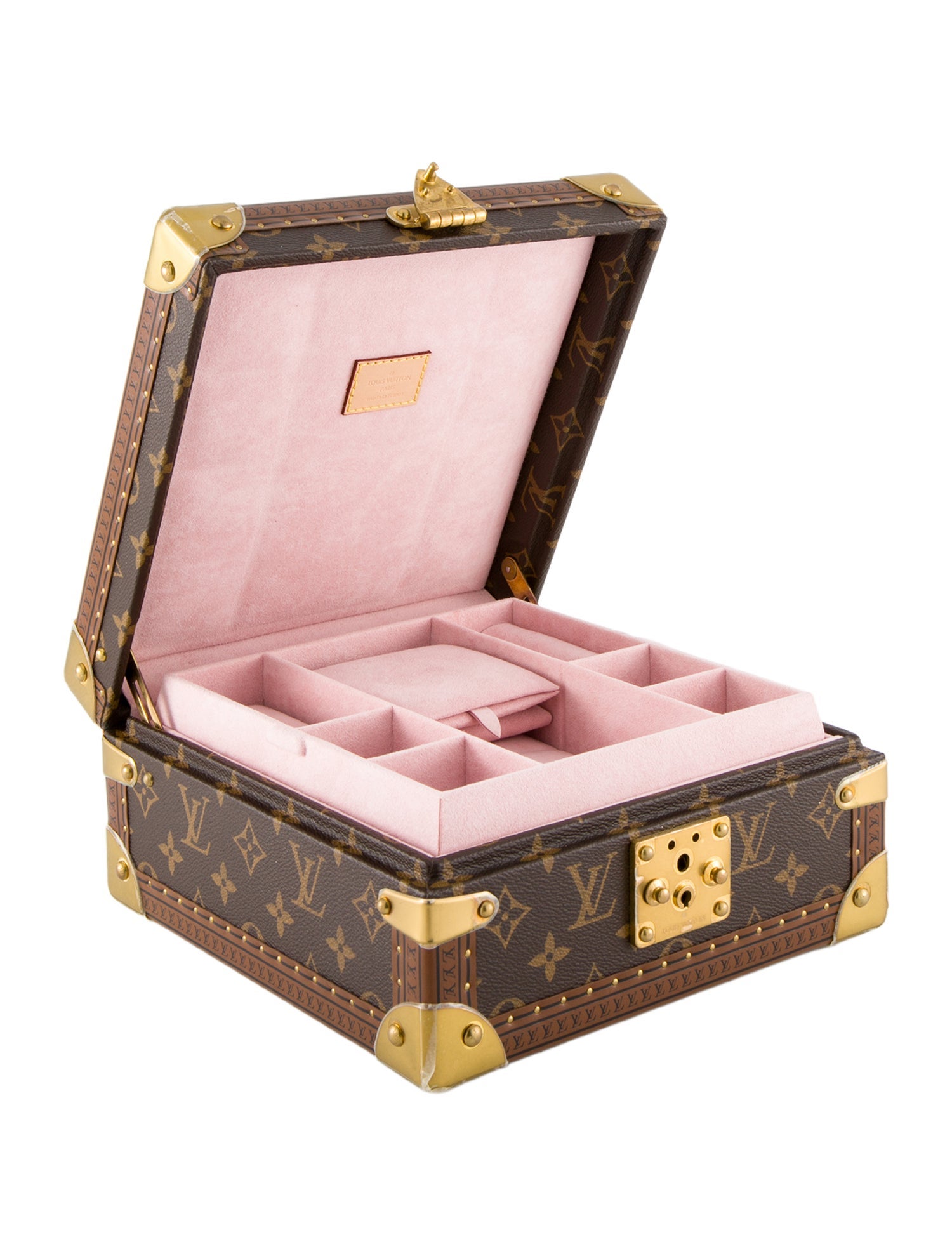Louis Vuitton Monogram Coffret Joaillerie Jewelry Box