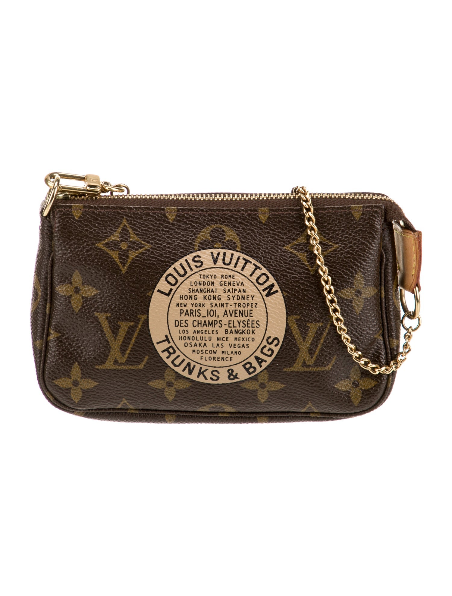Louis Vuitton LV Monogram Pochette Accessoires Mini Vintage