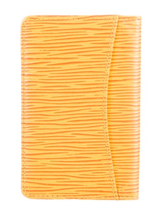 Louis Vuitton 1997 Epi Leather Pocket Organizer