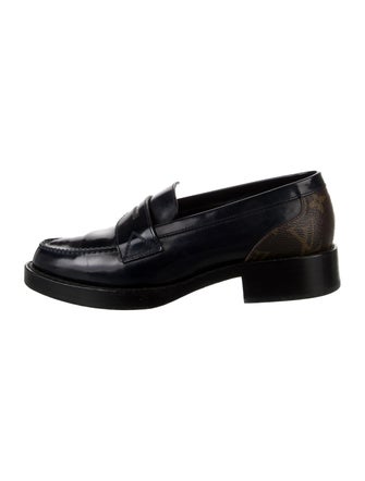 Louis Vuitton LV Monogram Patent Leather Loafers