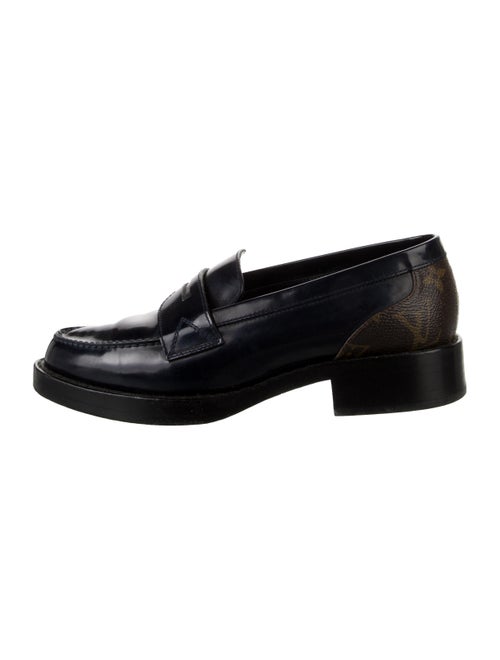 Louis Vuitton LV Monogram Patent Leather Loafers