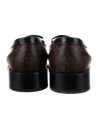 Louis Vuitton LV Monogram Patent Leather Loafers